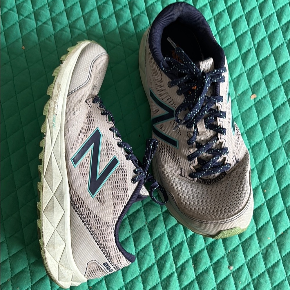 5 for $35- New Balance Gray and Blue Athletic Shoes for Performance